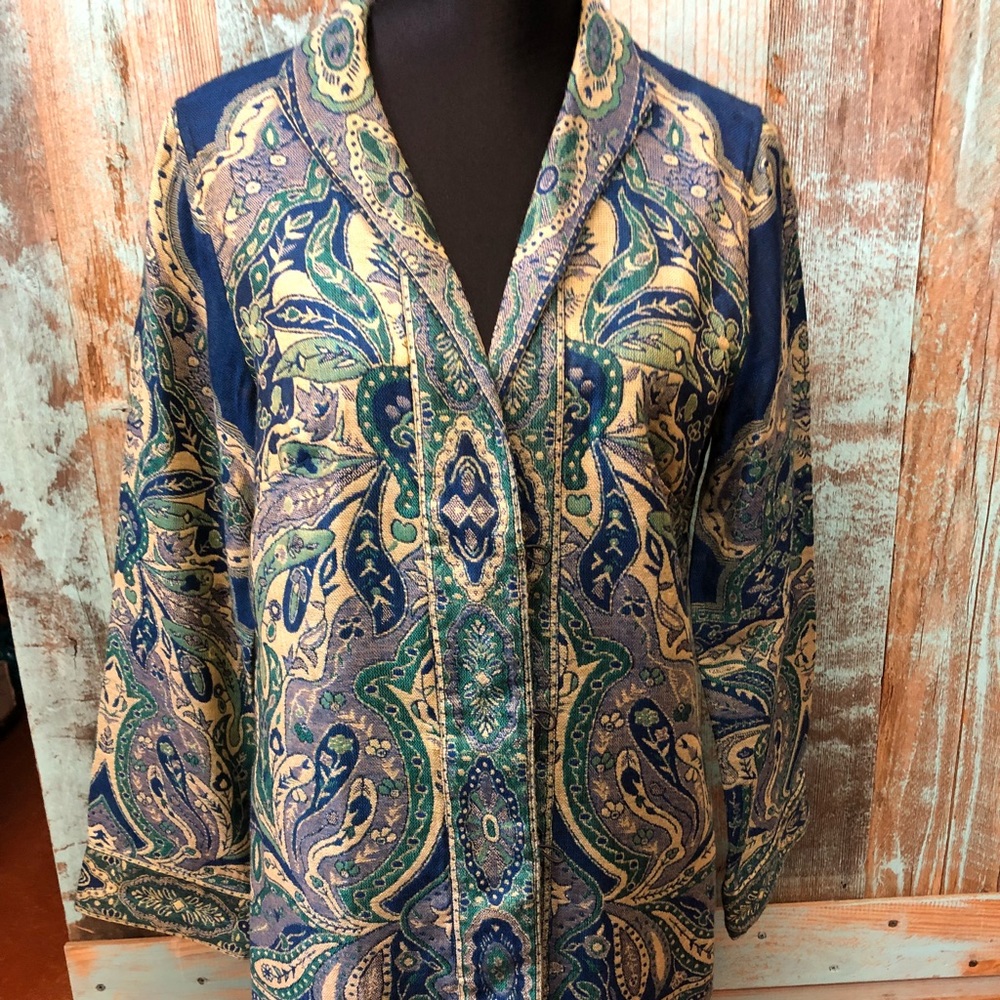 TravelSmith Tapestry Car Coat-XL